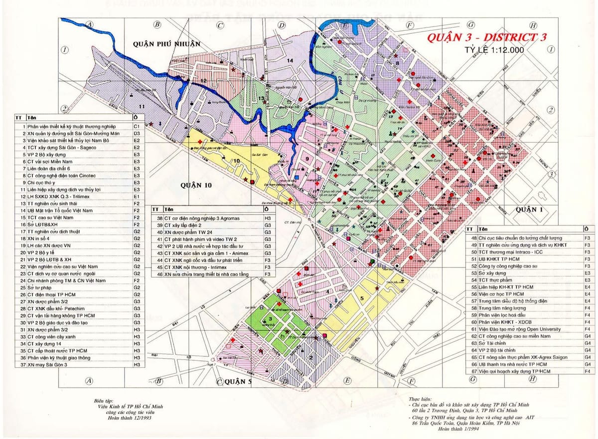 ho chi minh city na zemljevidu