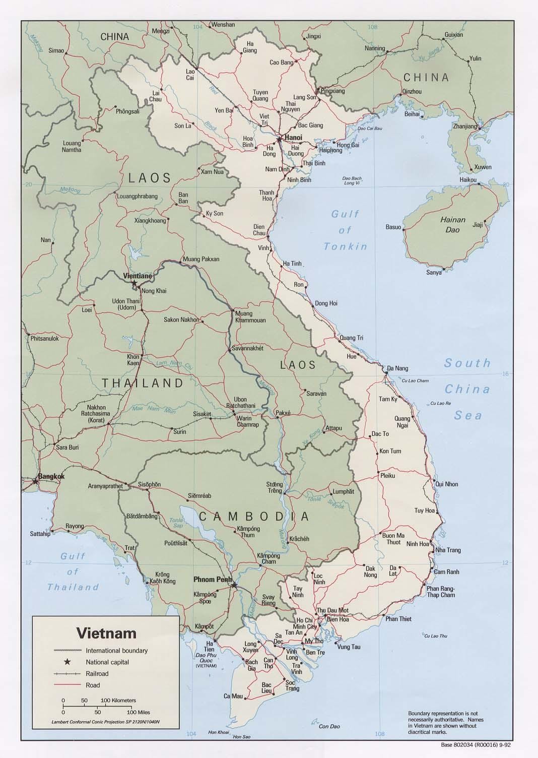 Zemljevid ho chi minh vrata