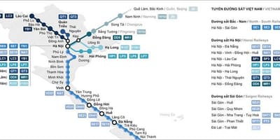 Železniška postaja ho chi minh city zemljevid