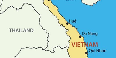 Zemljevid saigon vietnam
